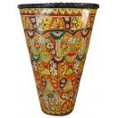 Mexican Talavera Planter Round HUGE Planter - Floral -